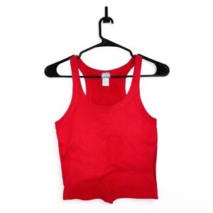Tilly's Bold Red Crop Top